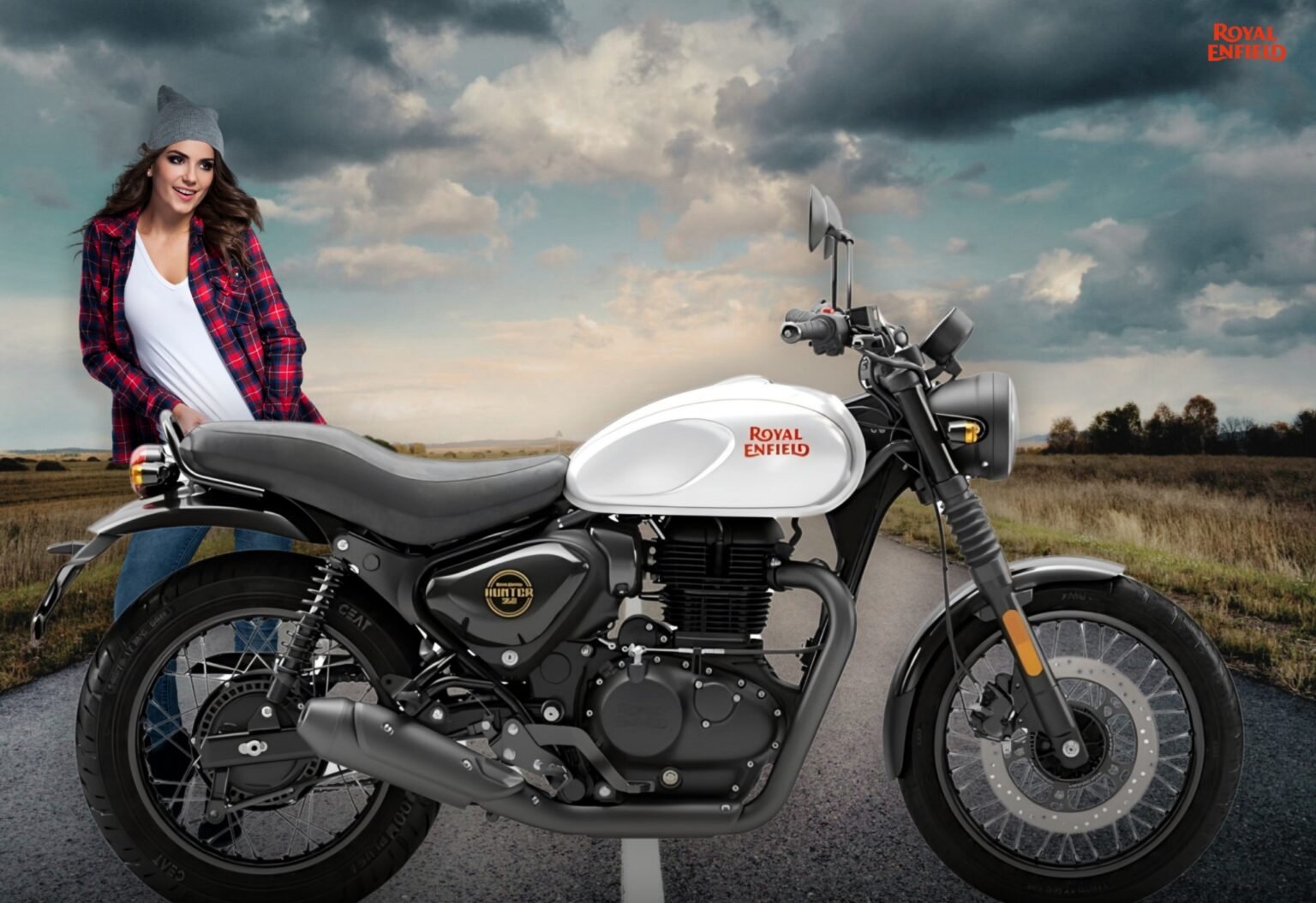 The new royal enfield hunter 350